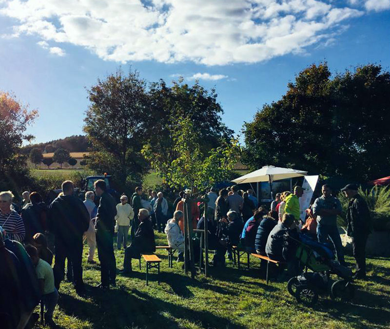 Was für ein schönes Apfelfest!